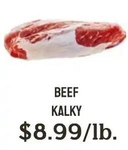 Seven Mile Market Beef Kalky offer