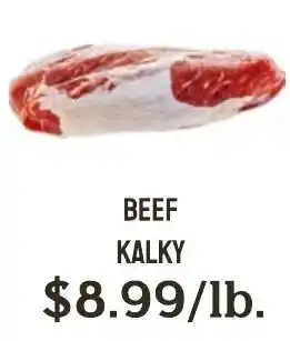Seven Mile Market Beef Kalky offer