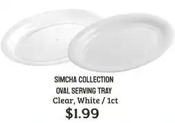 Seven Mile Market Simcha Collection oval serving tray offer