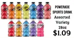 Seven Mile Market Powerade sports drink offer