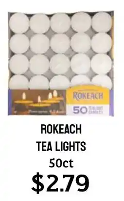 Seven Mile Market Roeach tea lights offer