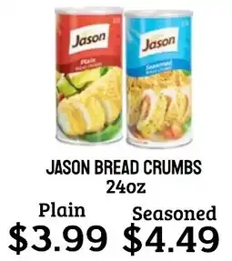 Seven Mile Market Jason bread crumbs offer