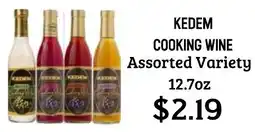 Seven Mile Market Kedem cooking wine offer