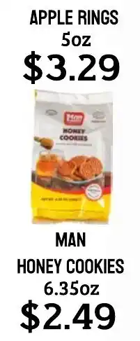 Seven Mile Market Man honey cookies offer