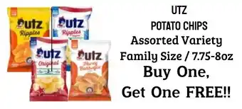 Seven Mile Market Utz potato chips offer