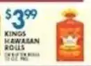 Associated Kings Hawaiian Rolls offer