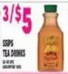 Associated Sips tea drinks offer