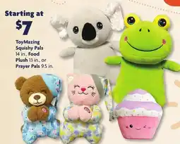 Family Dollar ToyMazing Squishy Pals 14 in., Food Plush 13 in., or Prayer Pals 9.5 in offer