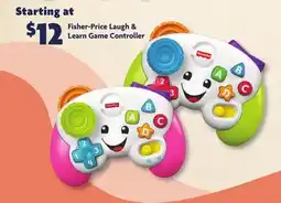 Family Dollar Fisher-Price Laugh & Learn Game Controller offer
