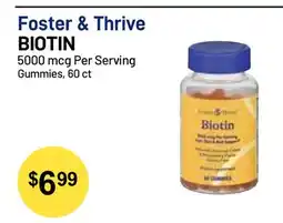 Health Mart Foster & Thrive BIOTIN offer