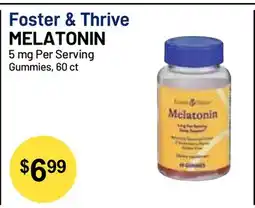 Health Mart Foster & Thrive MELATONIN offer
