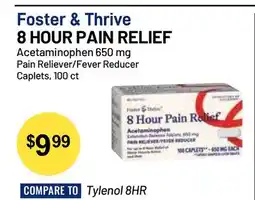 Health Mart Foster & Thrive 8 HOUR PAIN RELIEF offer
