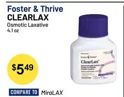 Health Mart Foster & Thrive CLEARLAX offer
