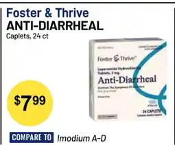 Health Mart Foster & Thrive ANTI-DIARRHEAL offer
