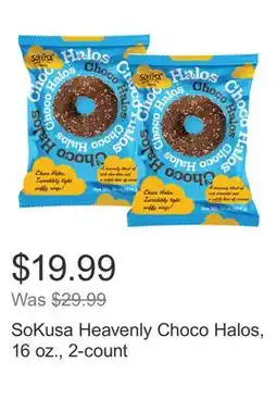 Costco SoKusa Heavenly Choco Halos, 16 oz., 2-count offer