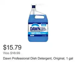 Costco Dawn Professional Dish Detergent, Original, 1 gal offer