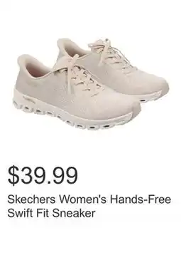 Costco Skechers Women's Hands-Free Swift Fit Sneaker offer