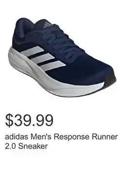 Costco adidas Men's Response Runner 2.0 Sneaker offer