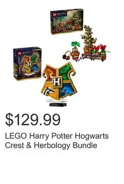 Costco LEGO Harry Potter Hogwarts Crest & Herbology Bundle offer