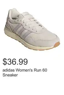 Costco adidas Women's Run 60 Sneaker offer
