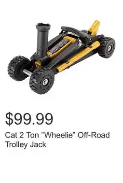 Costco Cat 2 Ton Wheelie Off-Road Trolley Jack offer