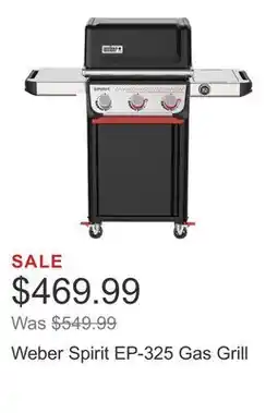 Costco Weber Spirit EP-325 Gas Grill offer