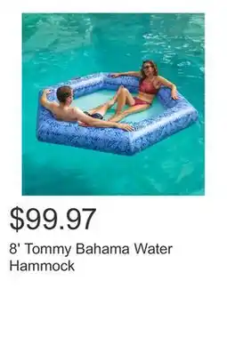 Costco 8' Tommy Bahama Water Hammock offer