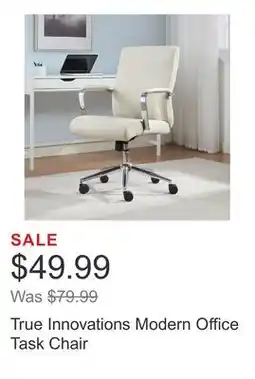 Costco True Innovations Modern Office Task Chair offer
