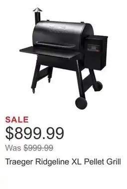 Costco Traeger Ridgeline XL Pellet Grill offer