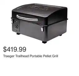 Costco Traeger Trailhead Portable Pellet Grill offer