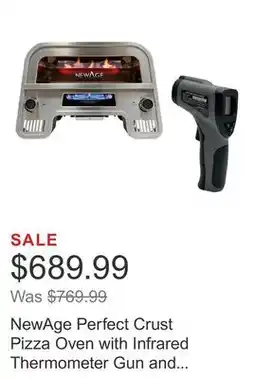 Costco NewAge Perfect Crust Pizza Oven with Infrared Thermometer Gun and Cover offer