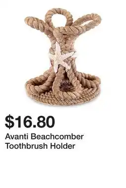 Belk Avanti Beachcomber Toothbrush Holder offer