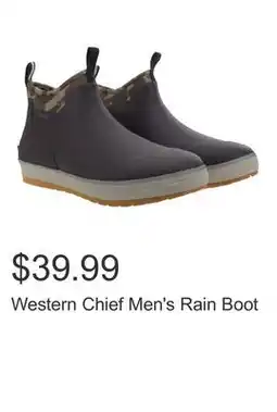 Costco Western Chief Men's Rain Boot offer