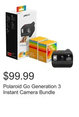 Costco Polaroid Go Generation 3 Instant Camera Bundle offer