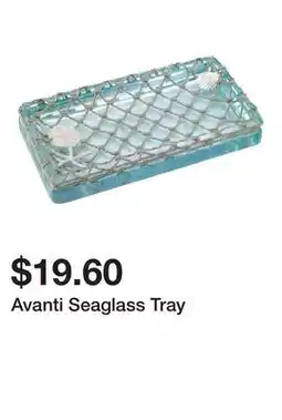 Belk Avanti Seaglass Tray offer