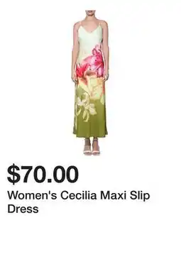 Belk Women's Cecilia Maxi Slip Dress offer