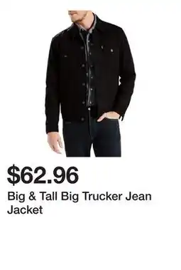 Belk Big & Tall Big Trucker Jean Jacket offer