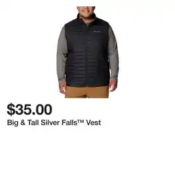Belk Big & Tall Silver Falls Vest offer