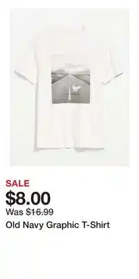 Old Navy Old Navy Graphic T-Shirt offer