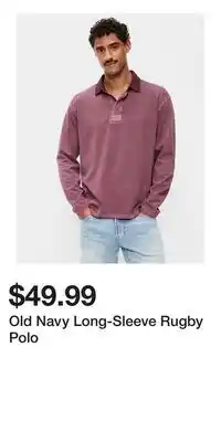 Old Navy Old Navy Long-Sleeve Rugby Polo offer