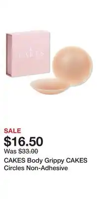 Ulta Beauty CAKES Body Grippy CAKES Circles Non-Adhesive offer