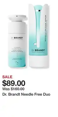 Ulta Beauty Dr. Brandt Needle Free Duo offer