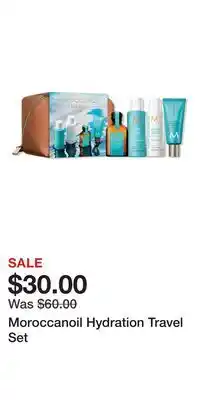 Ulta Beauty Moroccanoil Hydration Travel Set offer