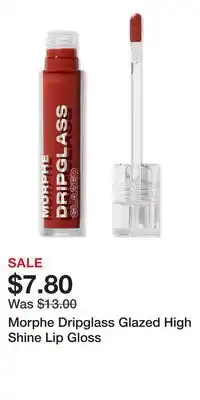 Ulta Beauty Morphe Dripglass Glazed High Shine Lip Gloss offer