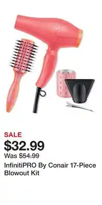 Ulta Beauty InfinitiPRO By Conair 17-Piece Blowout Kit offer