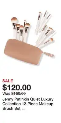 Ulta Beauty Jenny Patinkin Quiet Luxury Collection 12-Piece Makeup Brush Set | Vegan Professional Brushes offer