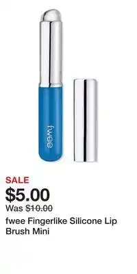 Ulta Beauty fwee Fingerlike Silicone Lip Brush Mini offer