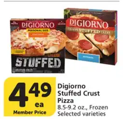 Albertsons Digiorno Stuffed Crust Pizza offer