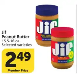Albertsons Jif Peanut Butter offer