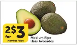 Albertsons Medium Ripe Hass Avocados offer